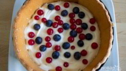 бисквитная шарлотка