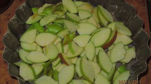 пирог шарлотка