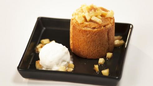 порционная шарлотка