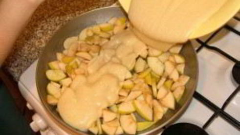 шарлотка без яиц