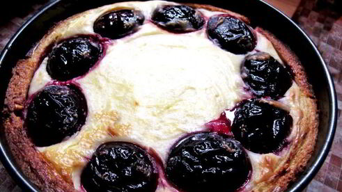 шарлотка-чизкейк