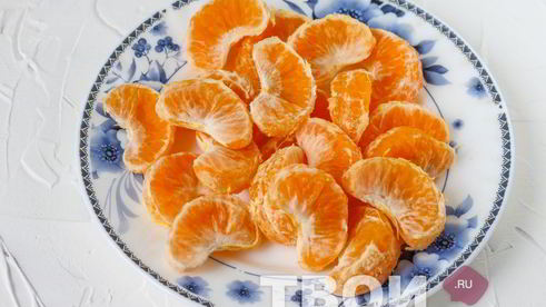 шарлотка из мандаринов