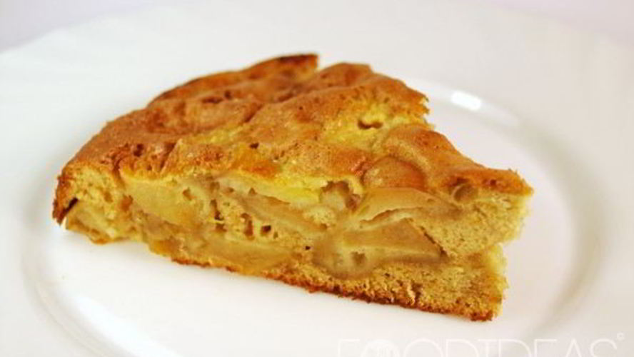 Рецепт шарлотка на молоке