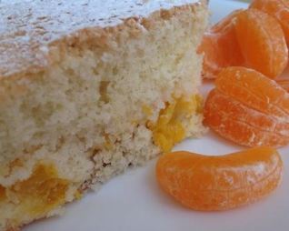 Шарлотка с апельсинами