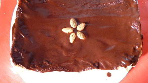 Рецепт Шарлотка с грушами и шоколадной помадкой