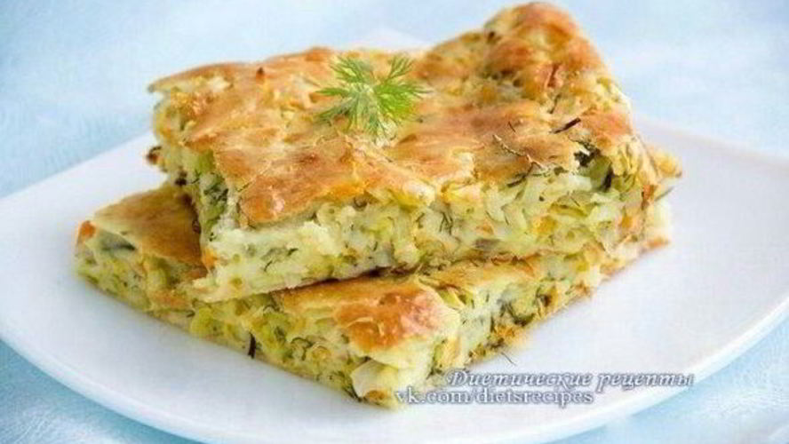 Рецепт шарлотка с капустой и морковью