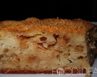 Шарлотка с капустой