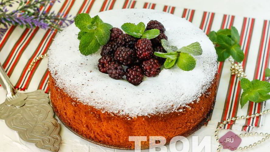 Рецепт шарлотка с вареньем