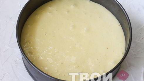 шарлотка с вареньем