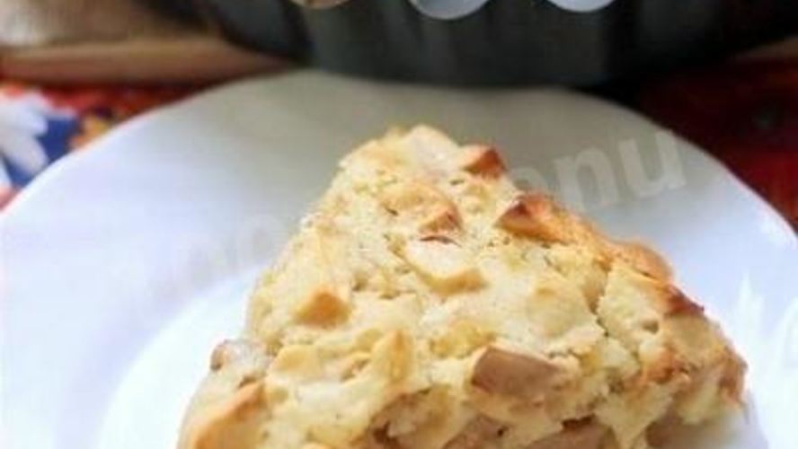Рецепт шарлотка с яблочками