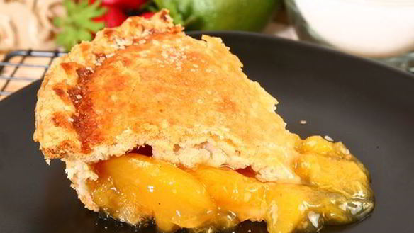 Рецепт Шарлотка с яблоками и персиками