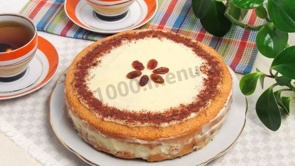 Рецепт Шарлотка с заварным кремом