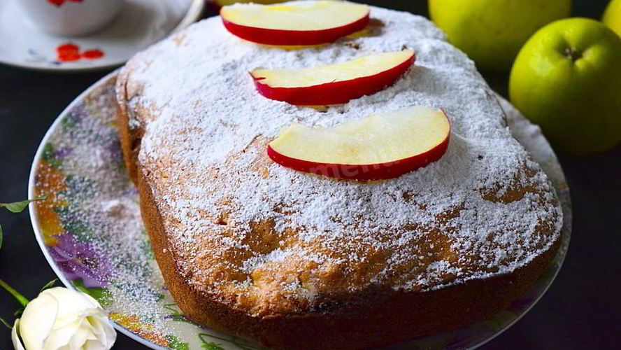 Рецепт шарлотка в хлебопечке