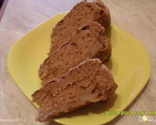 Шоколадная шарлотка