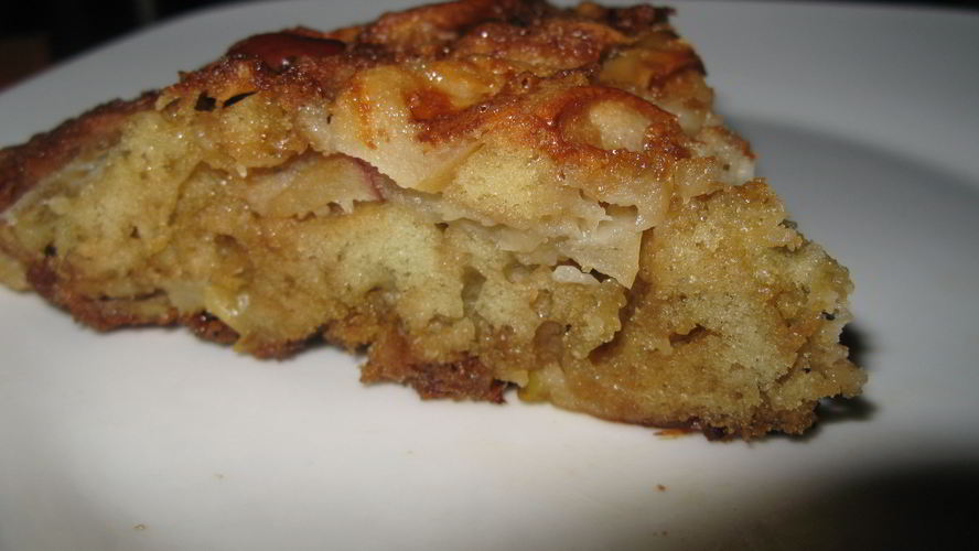 Рецепт сочная шарлотка с глазурью