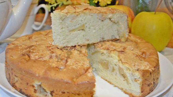 Рецепт Яблочная шарлотка Классика