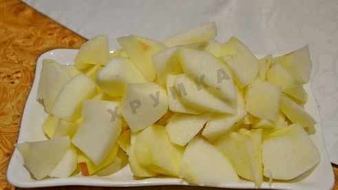 яблочная шарлотка классика