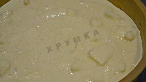 яблочная шарлотка классика