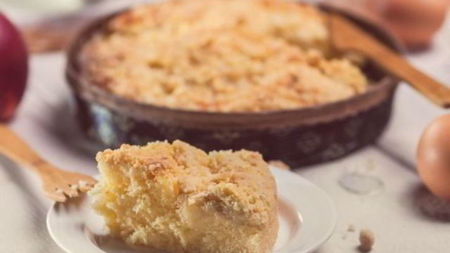 Рецепт яблочная шарлотка с майонезом