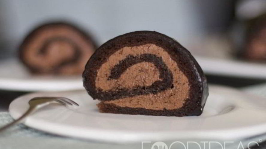 Рецепт шоколадный рулет