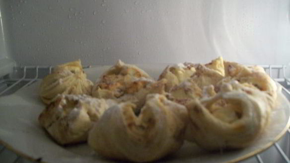 Рецепт Слоеные конвертики с творогом