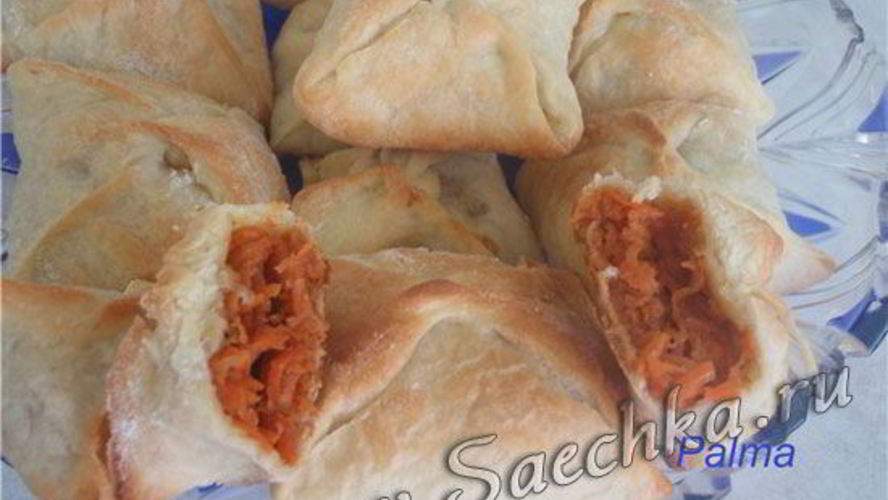 Рецепт слойки из слоеного теста с огоньком