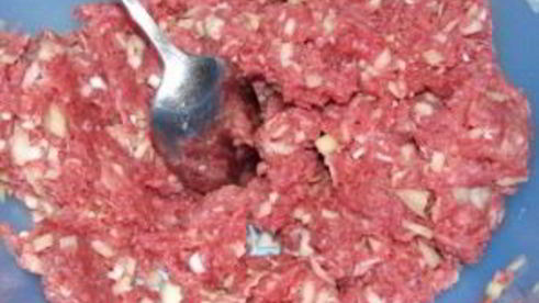 слойки с фаршем