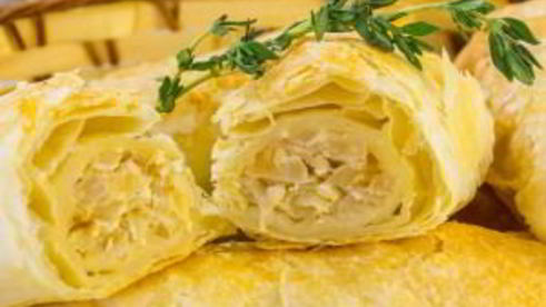 слойки с капустой