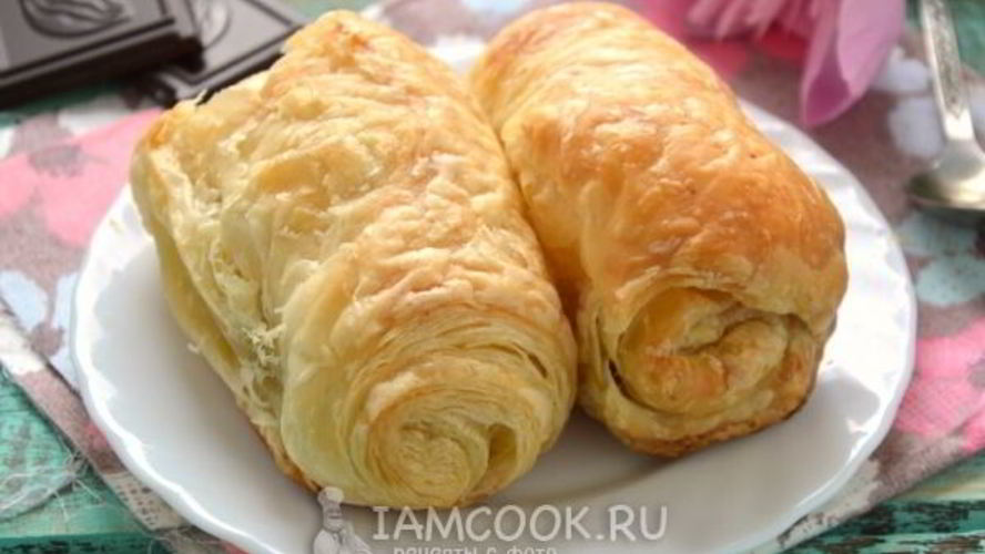 Рецепт слоек с шоколадома проще простого