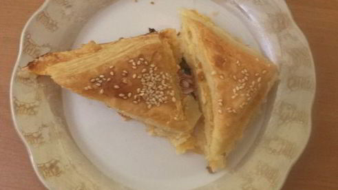 слойки с сыром