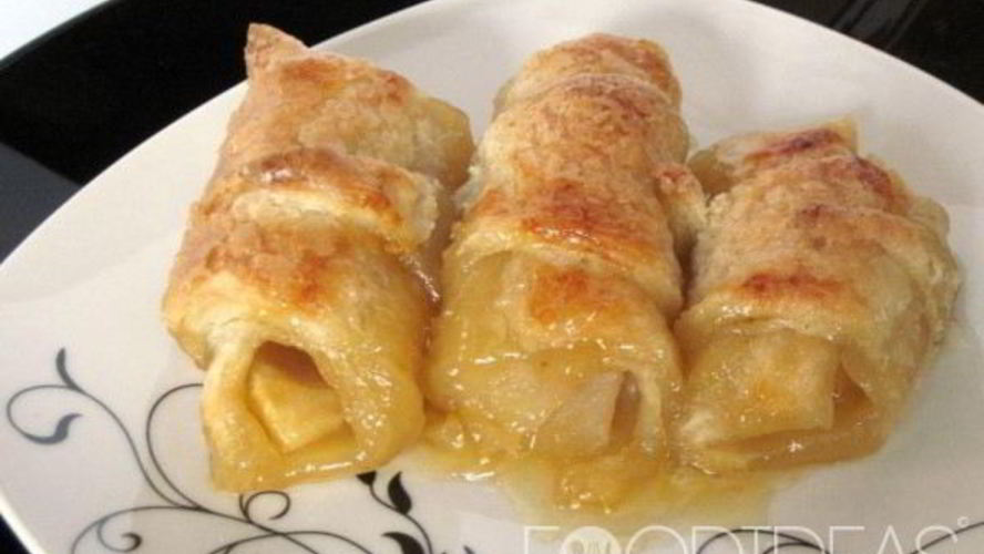 Рецепт слойки с яблоками