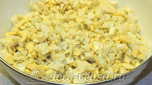 слойки с яйцом и рисом