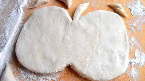 слойки яблочко