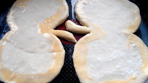 слойки яблочко