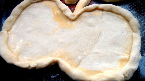 слойки яблочко