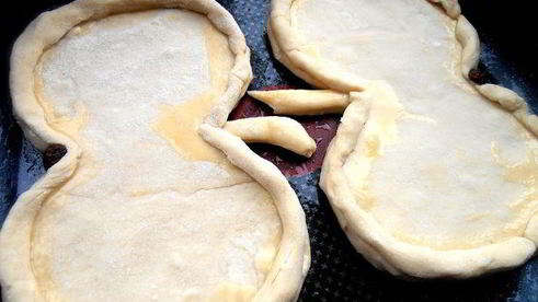 слойки яблочко