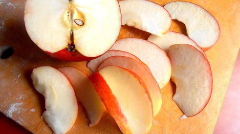 слойки яблочко