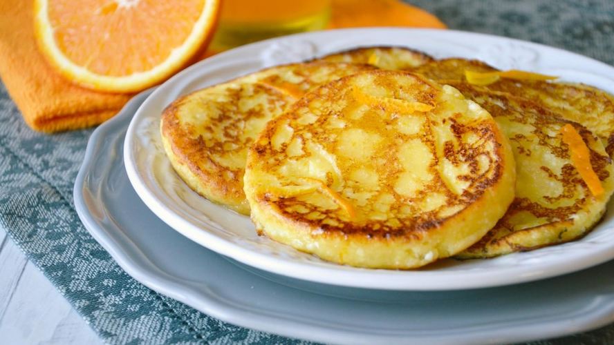 Рецепт апельсиновые сырники