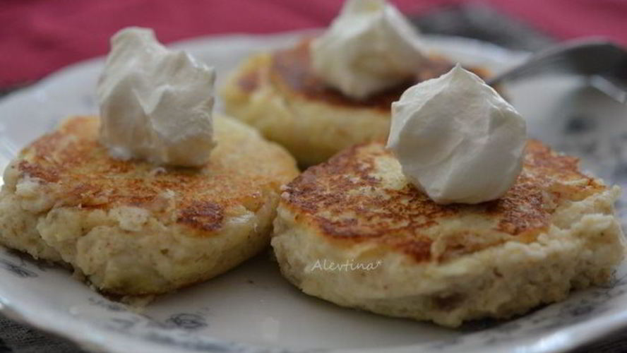 Рецепт банановые сырники на рикотте