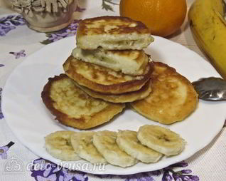 Банановые сырники