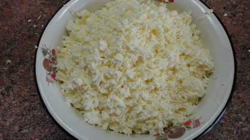 миндальный творожник