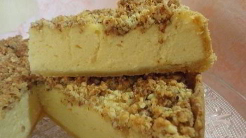 миндальный творожник