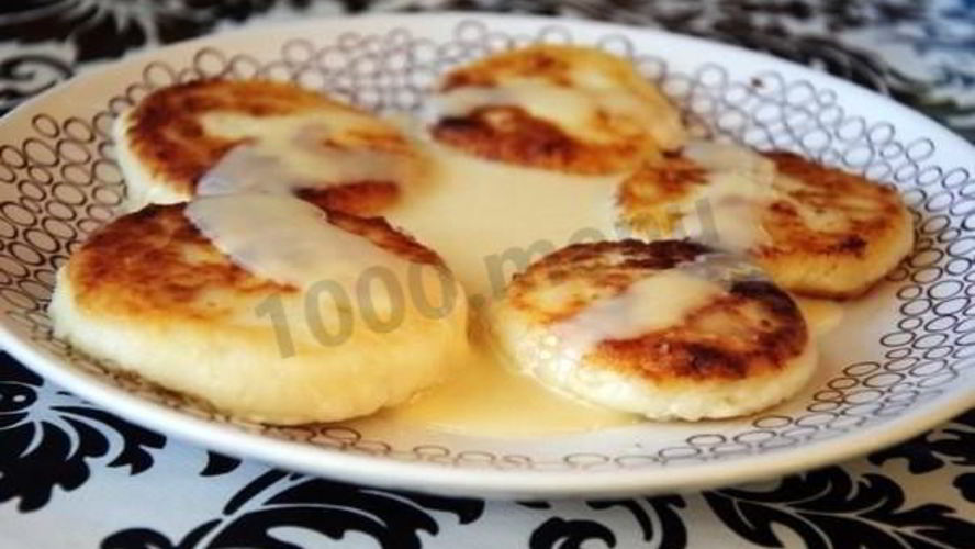 Рецепт сырники без яиц