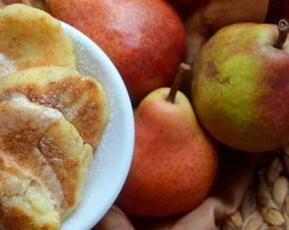 Сырники с грушей