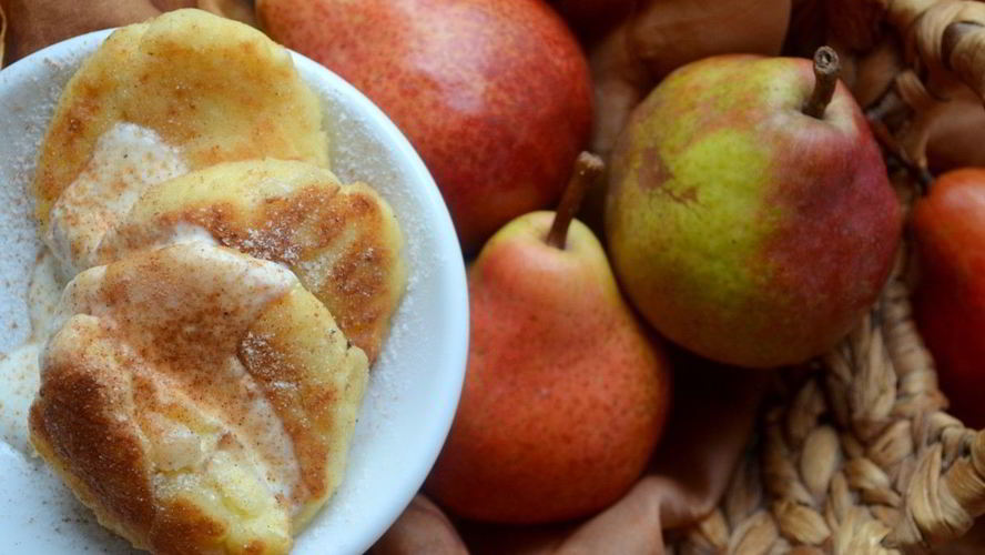 Рецепт сырники с грушей