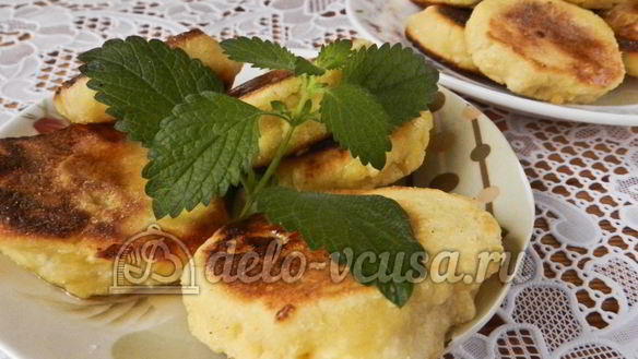 Рецепт Сырники с кукурузной мукой