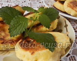 Сырники с кукурузной мукой