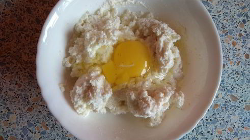 сырники с шоколадной пастой