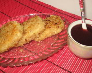 Сырники с шоколадом в овсяной панировке