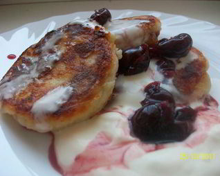 Сырники с сухофруктами